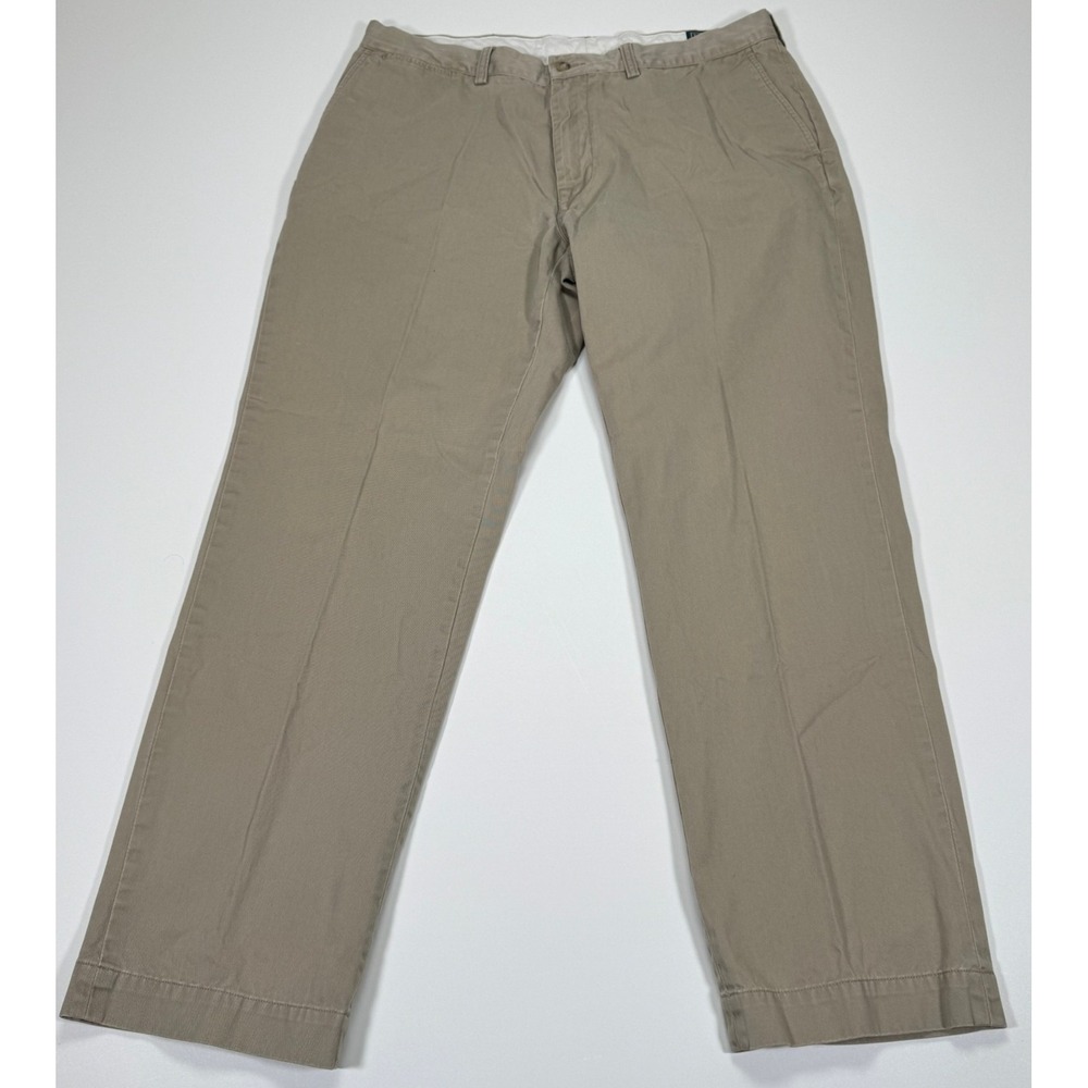 Vintage‎ Polo Ralph Lauren Classic Fit Chino Pants Men's 38x32 Fit 35x30 Khaki